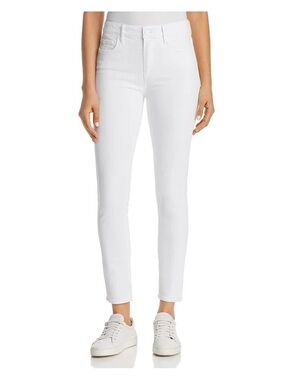 PAIGE Hoxton Ankle Skinny White Jeans Size 31